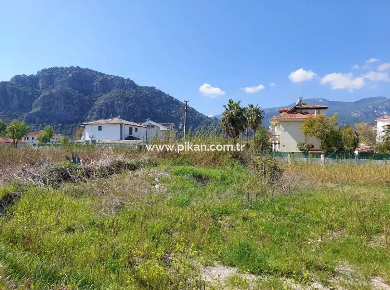 500 M2 Land For Rent In Dalyan Gülpınarda Busy Street