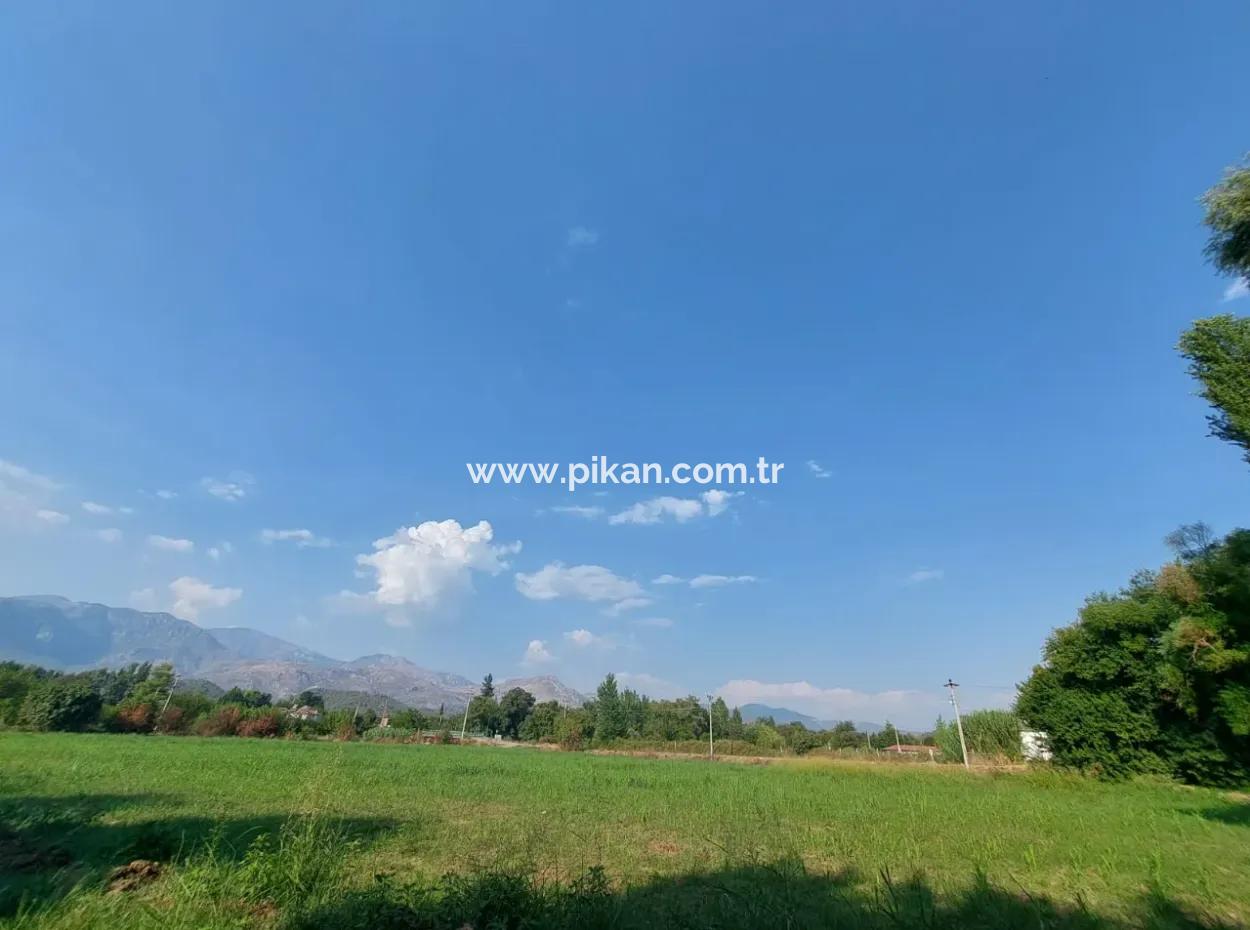 Detached 1.300 M2, 250M2 Bargain Land With Construction Rights For Sale In Köyceğiz Beyobası