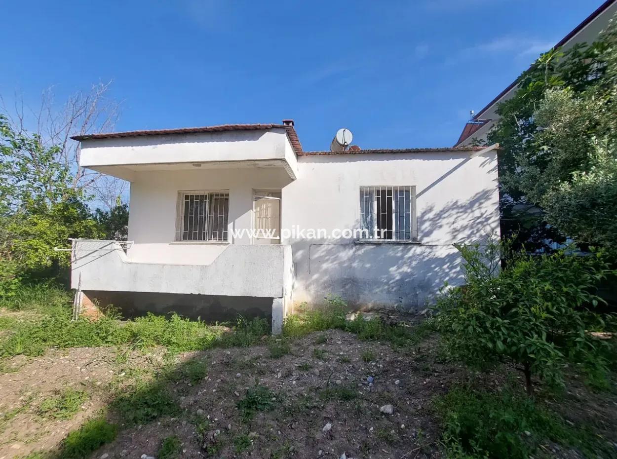 508 M2 Zoned Land And Detached House For Sale In Ortaca Cumhuriyet