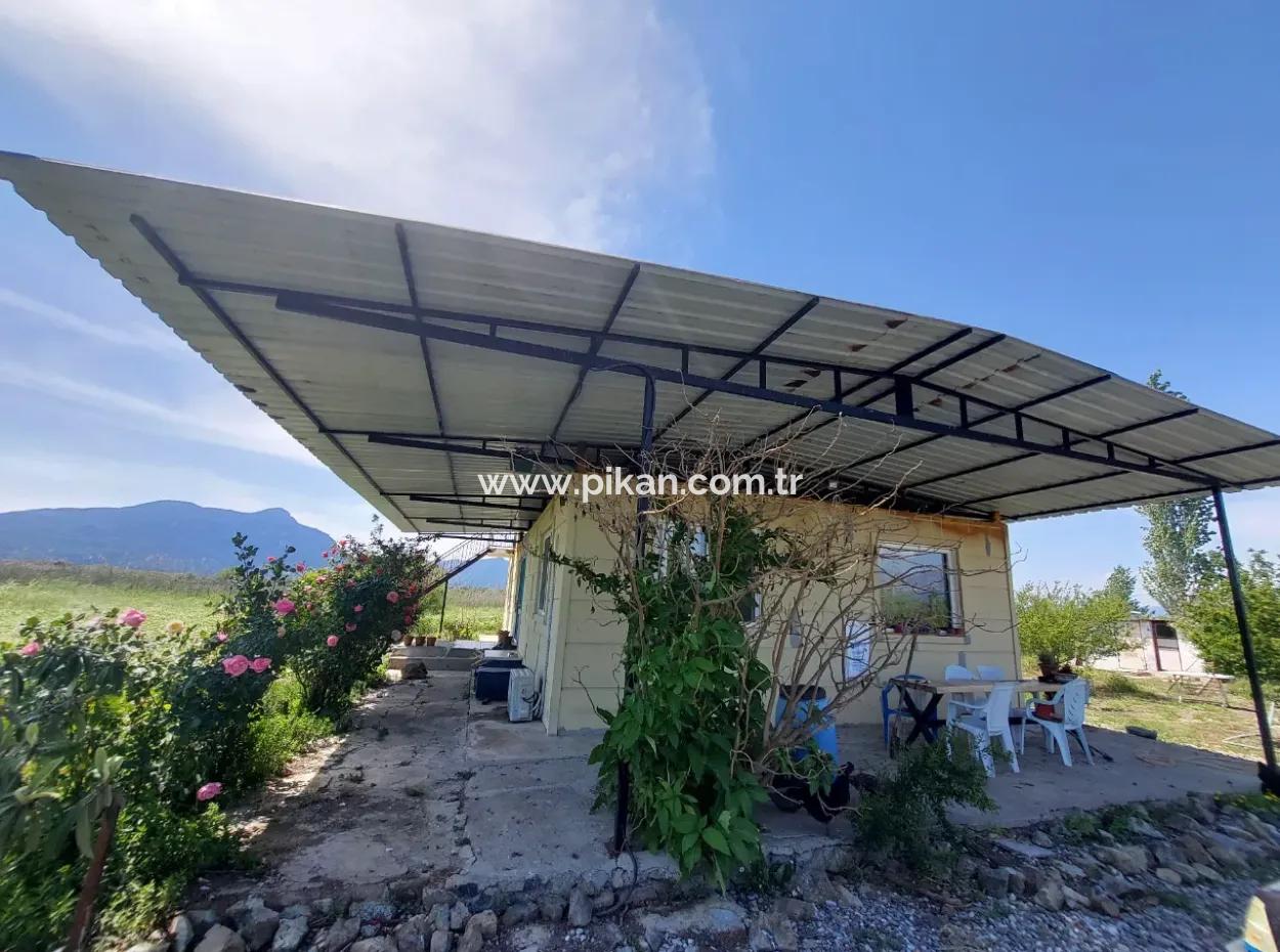 Detached House And Land For Sale In Muğla Ortaca Tepearası