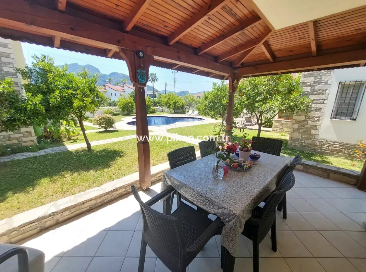 Independent And Well Maintained 4 In 1 Duplex Villa For Sale In Muğla, Ortaca, Dalyan