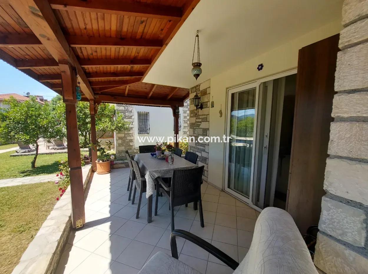 Independent And Well Maintained 4 In 1 Duplex Villa For Sale In Muğla, Ortaca, Dalyan