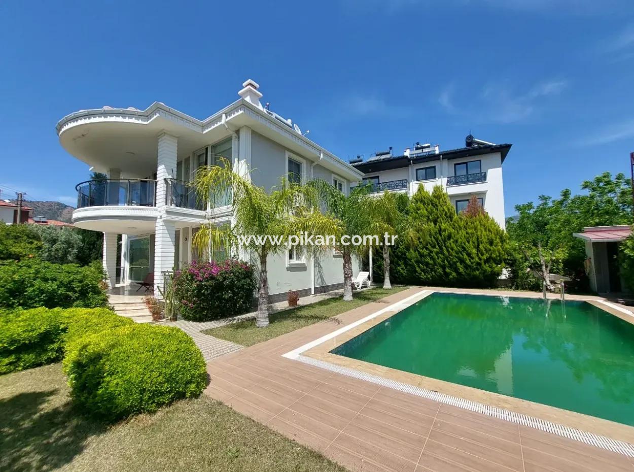 4 1 Luxury Villas For Sale In Ortaca Çaylı, On A 750 M2 Plot