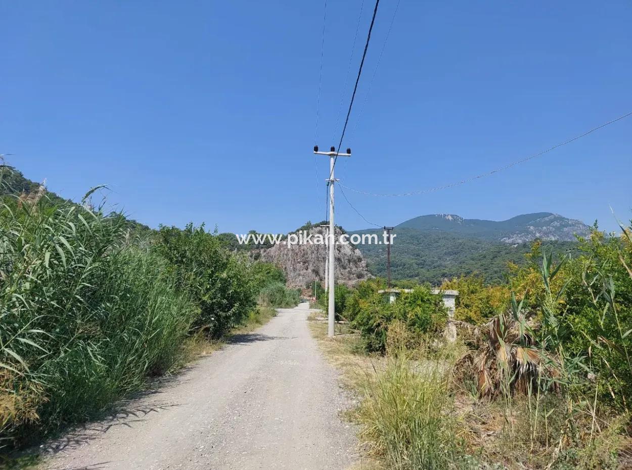 2.800 M² Land For Sale In Dalyan, Muğla, Close To Dalyan Canal