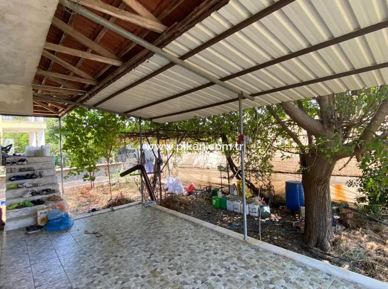 Detached House And Greenhouse For Sale In 5200 M2 Field In Ortaca Eskiköy