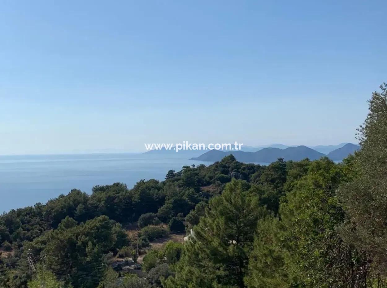 Tourism Zoned Land For Sale In Fethiye With Sea View Faralya
