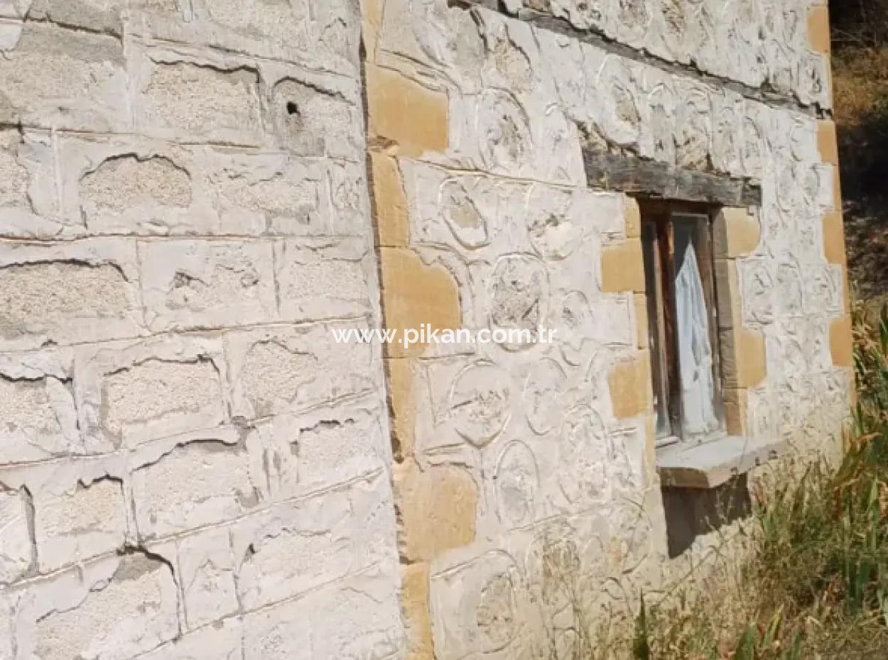 2 Storey Stone House For Sale On 750 M² Land In Denizli Çameli Gökçeyaka