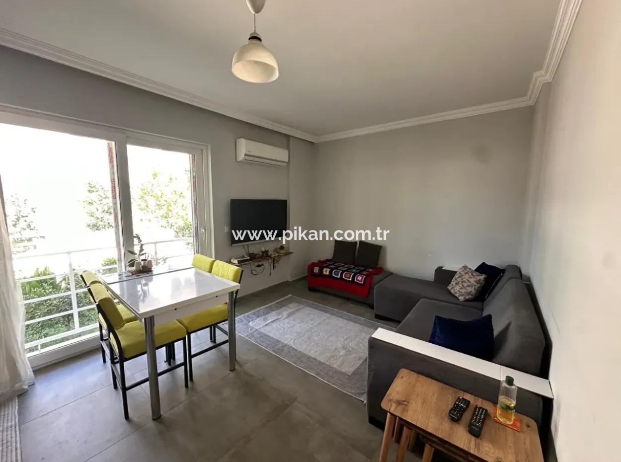 1 1 Furnished Apartment For Rent In Ortaca Karaburun