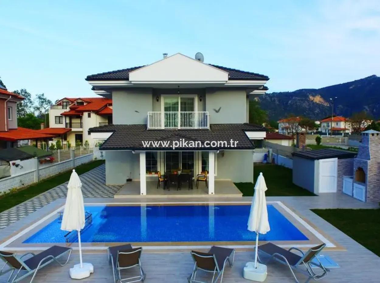 565 M² Land In Mugla Ortaca Dalyan With Swimming Pool4 1 Furnished Villa For Rent