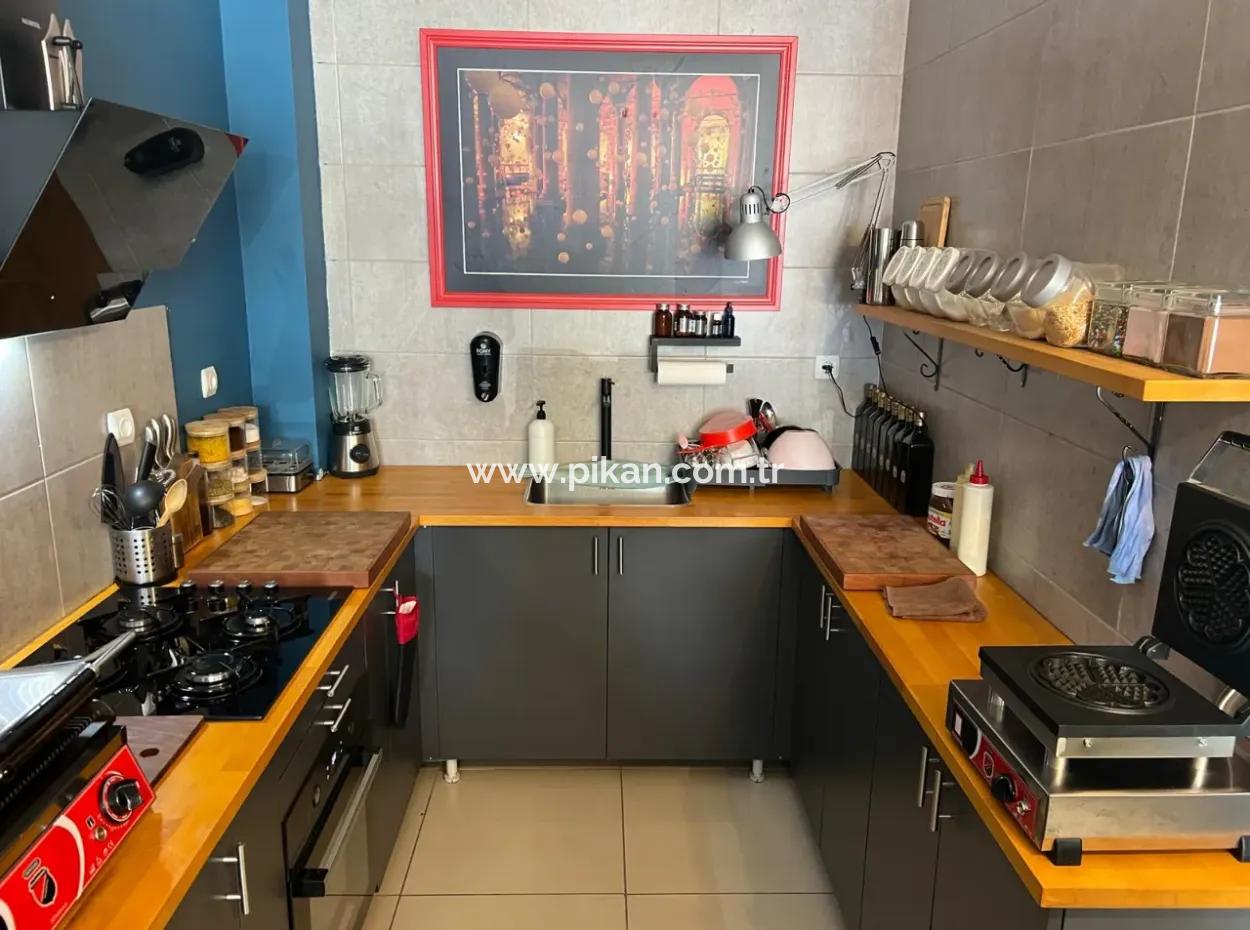 Workplace Cafe Close To The Lake In The Center Of Muğla Köyceğiz Is For Sale
