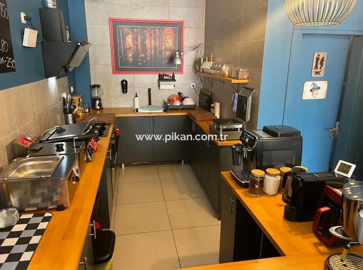 Workplace Cafe Close To The Lake In The Center Of Muğla Köyceğiz Is For Sale