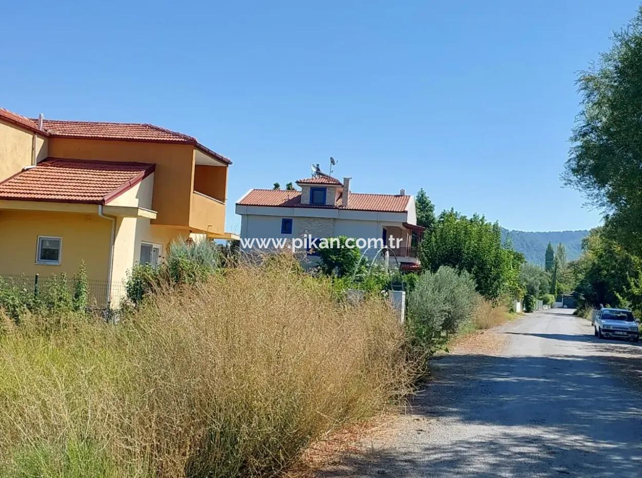 Land Within The Zoning Plan Of 500 M2 Detached Title Deed In Ortaca Archers Is For Sale