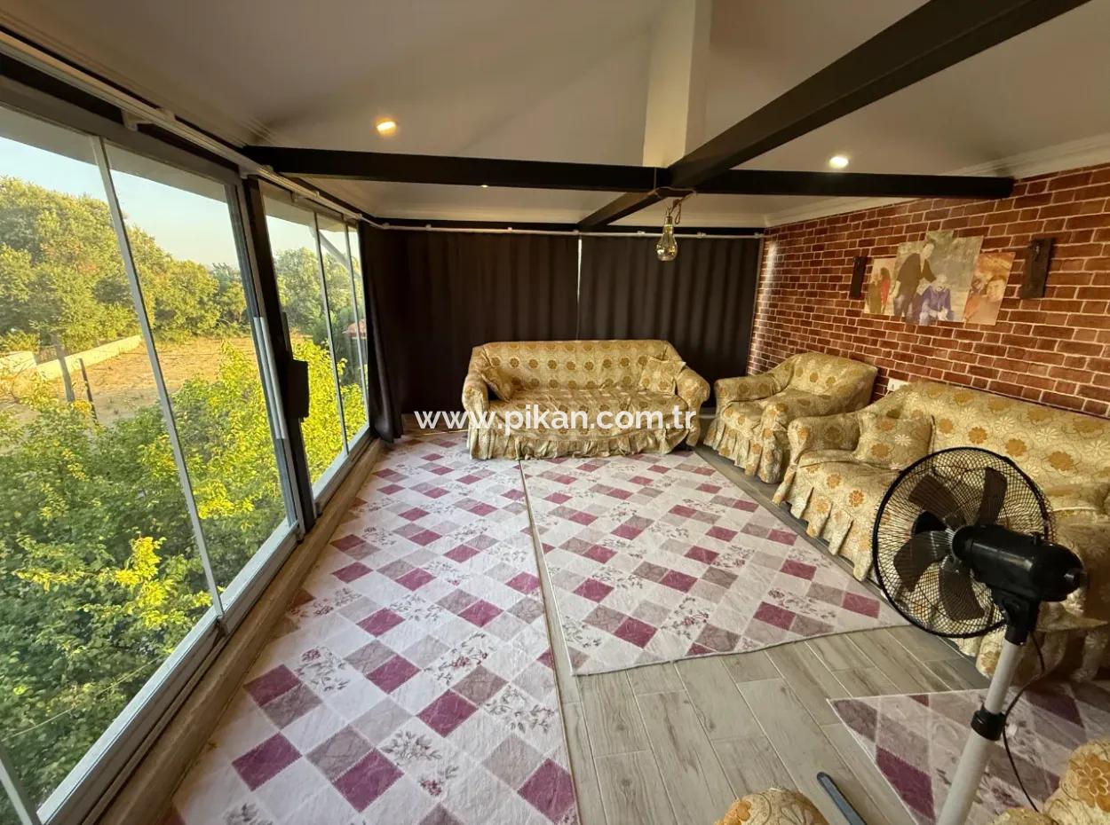 A Detached 2.5-Storey Building On The Dalyan Road In Ortacada Is For Sale.