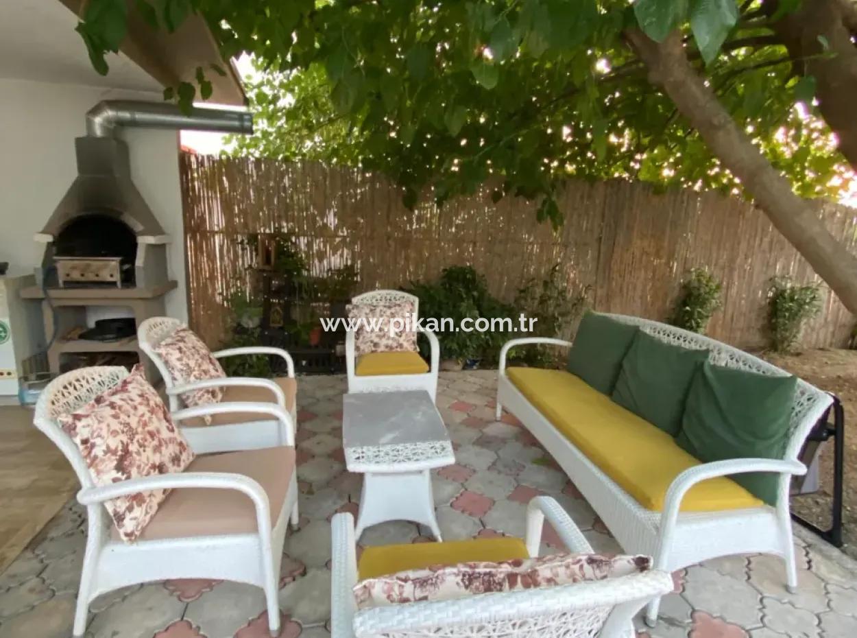 Ortaca Ekşiliyurt 2 1 Furnished Apartment For Rent On A Plot Of 700 M2 With Swimming Pool