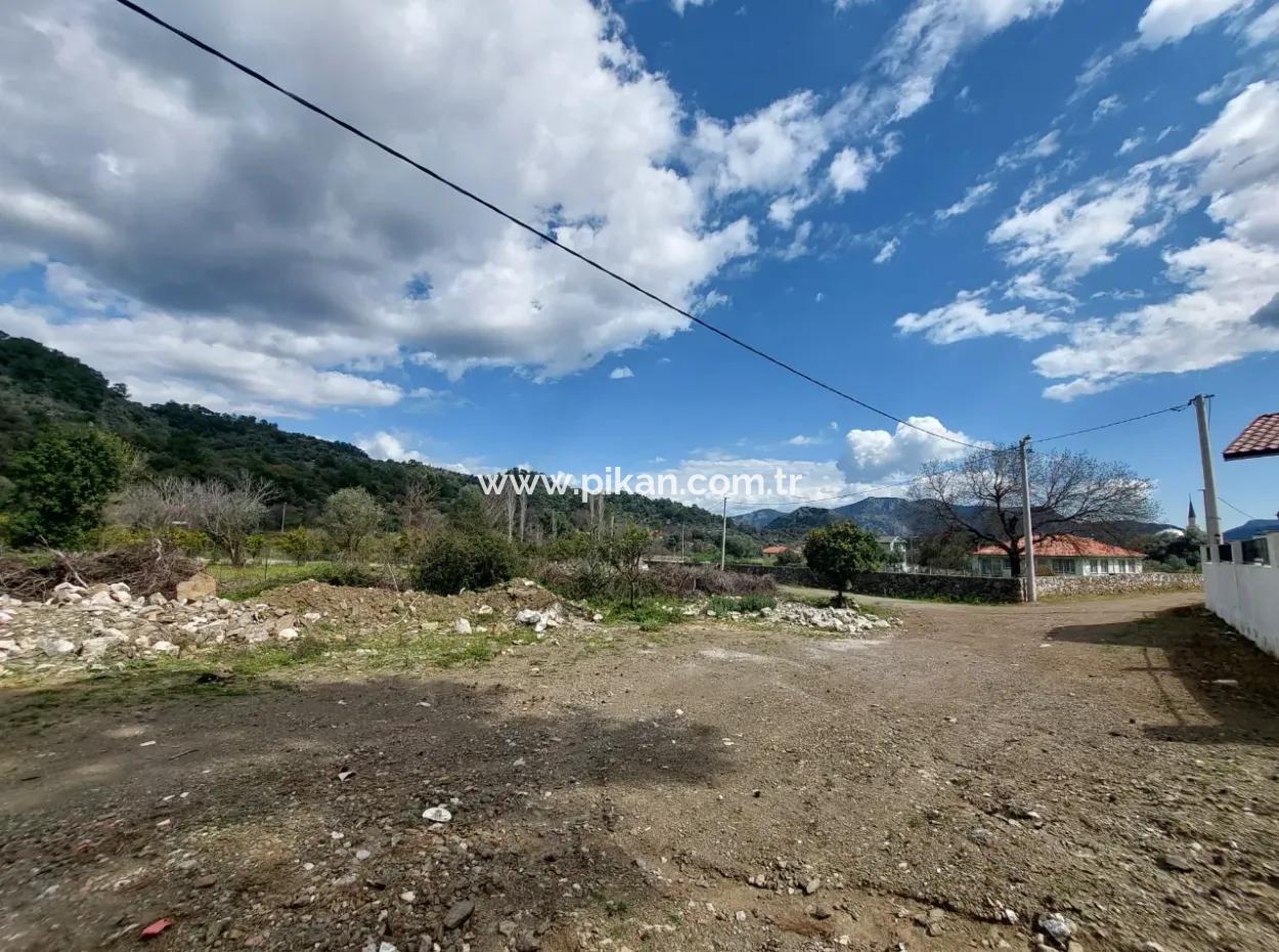 1 000 M2 Land For Sale In Muğla Köyceğiz Çandır Center