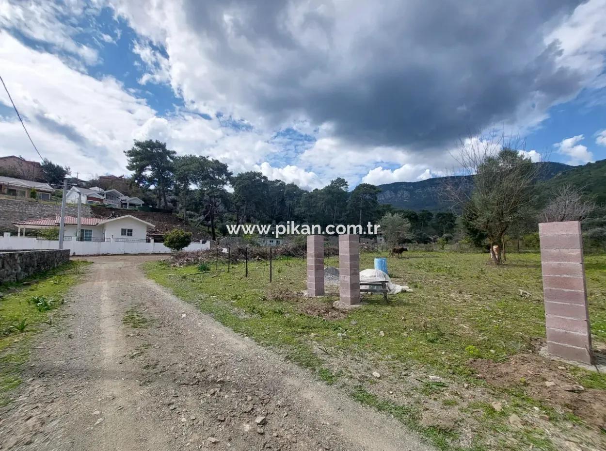 1 000 M2 Land For Sale In Muğla Köyceğiz Çandır Center