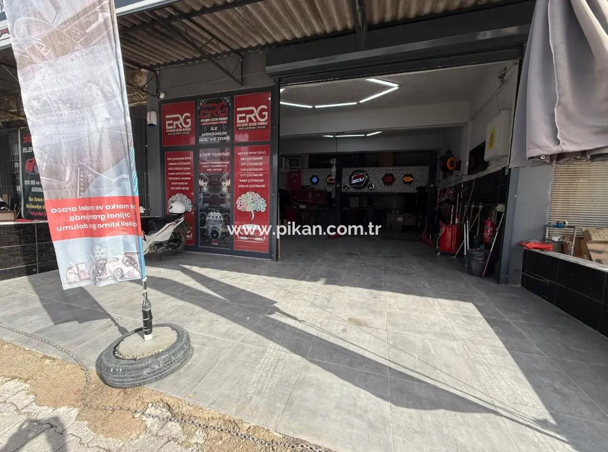 90 M2 Workplace In Ortaca Sanayi Is For Sale