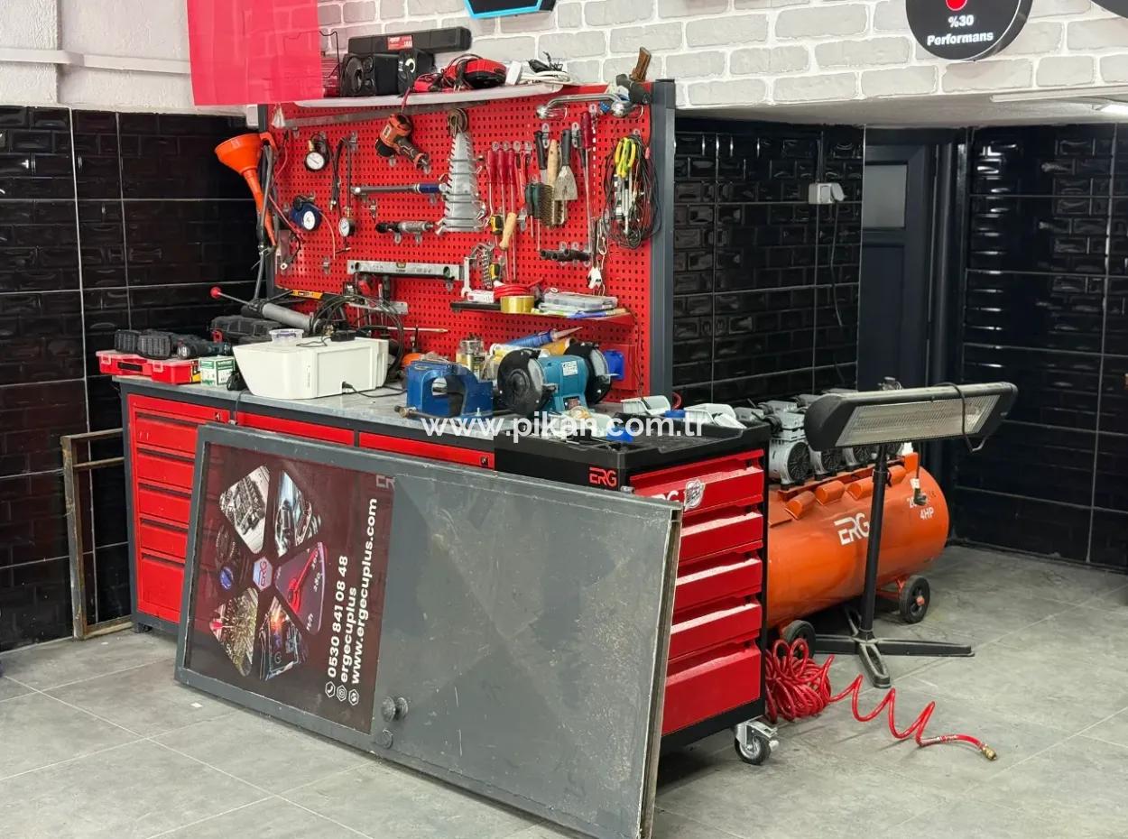 90 M2 Workplace In Ortaca Sanayi Is For Sublease