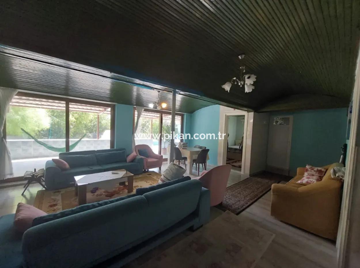 Detached House With Swimming Pool, Mountain And Nature View In Muğla Ortaca Okçular For Sale