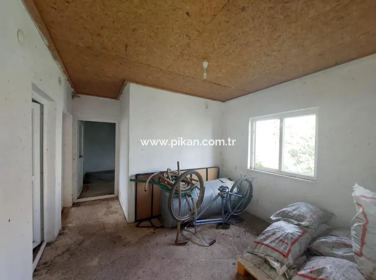 Muğla, Köyceğiz, Kavakarası 500 M2 Land 80 M2 2 1 Bargain Village House For Sale