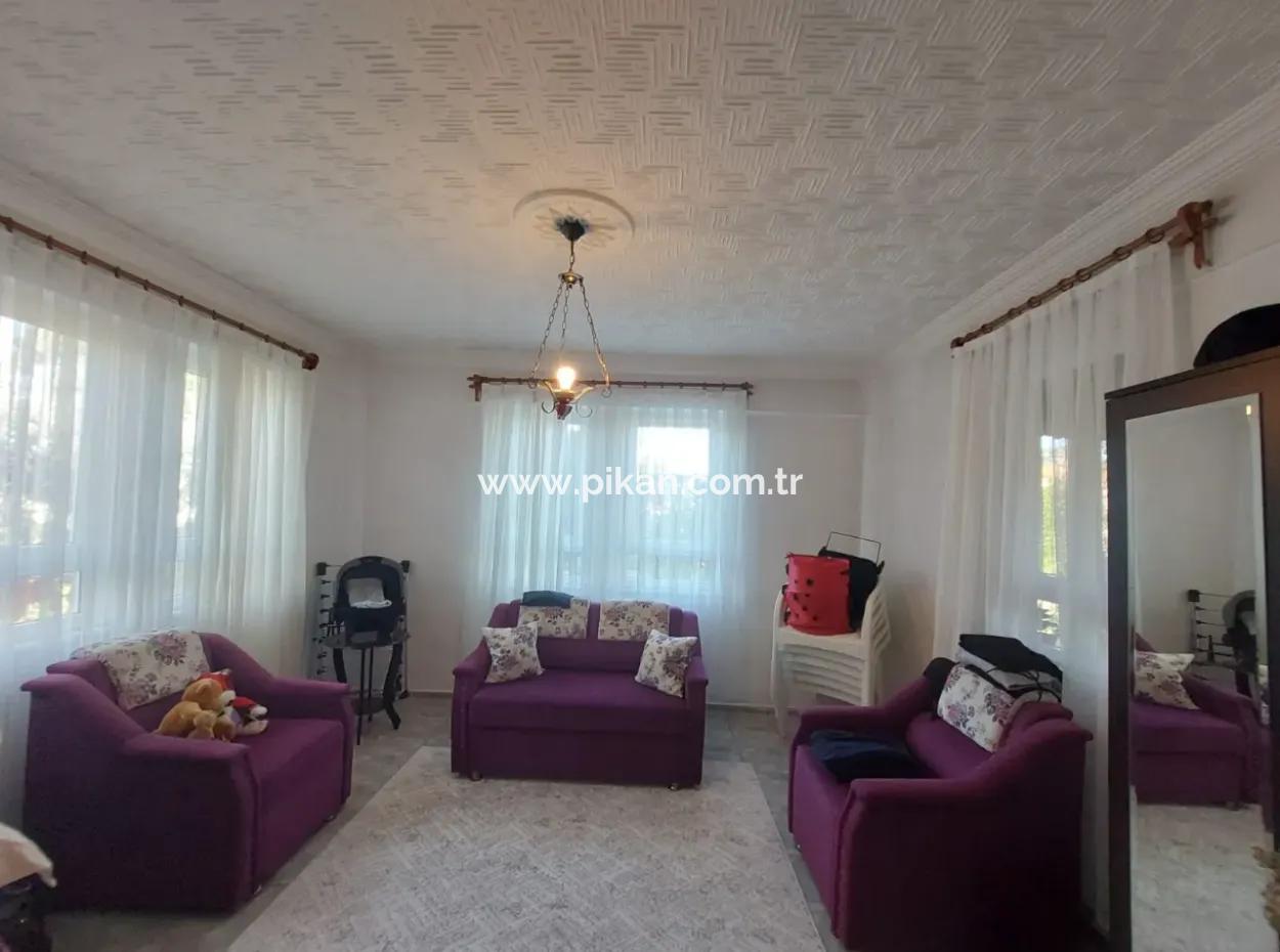 A House With 4 1 And 3 1 Swimming Pools On 645 M2 Land In Ortaca Kemaliye Is For Sale Or Exchange.