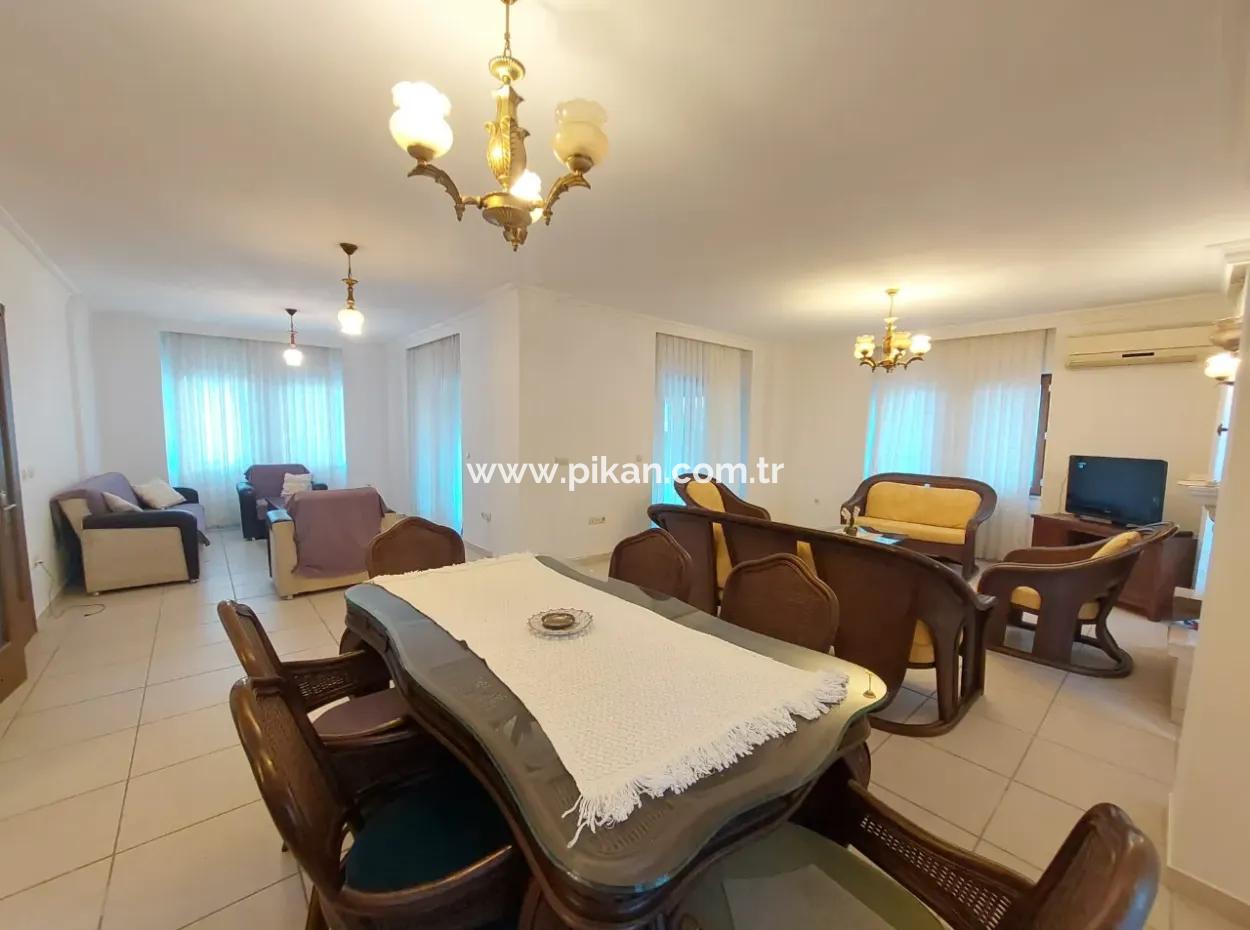 Furnished 3 1, 2 Duplexes, 1 Of Which Is Rented On A 700 M2 Plot With A Swimming Pool In Muğla Dalyan