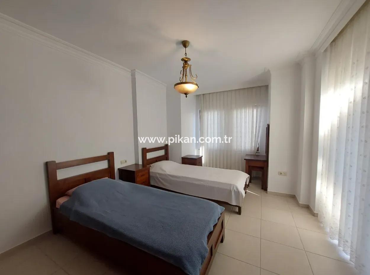 Furnished 3 1, 2 Duplexes, 1 Of Which Is Rented On A 700 M2 Plot With A Swimming Pool In Muğla Dalyan