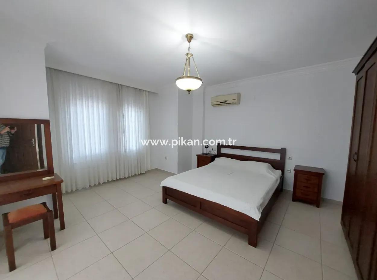 Furnished 3 1, 2 Duplexes, 1 Of Which Is Rented On A 700 M2 Plot With A Swimming Pool In Muğla Dalyan