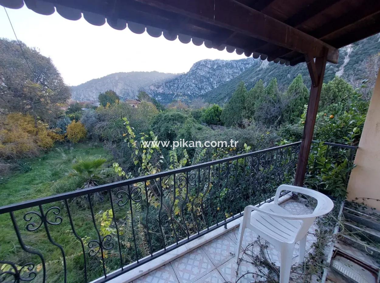 Ortaca Marmarlıda Garden 150 M2, 3 1 Upper Floor Unfurnished Flat For Rent