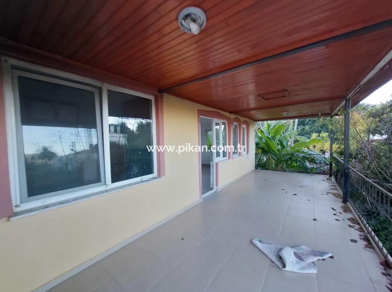 Ortaca Marmarlıda Garden 150 M2, 3 1 Upper Floor Unfurnished Flat For Rent