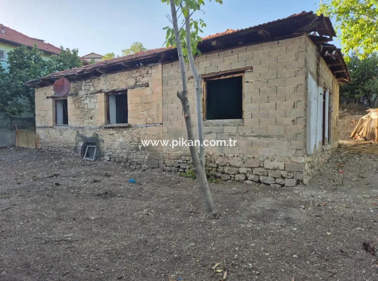 2 1 Plateau Village House In Çameli Center For Sale Or Partial Vehicle Exchange