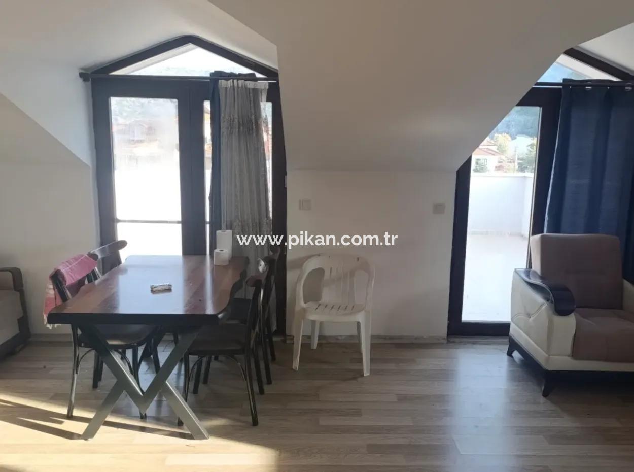 Ortaca Dalyanda Swimming Pool 80 M2, 2 1 Furnished Flat For Rent