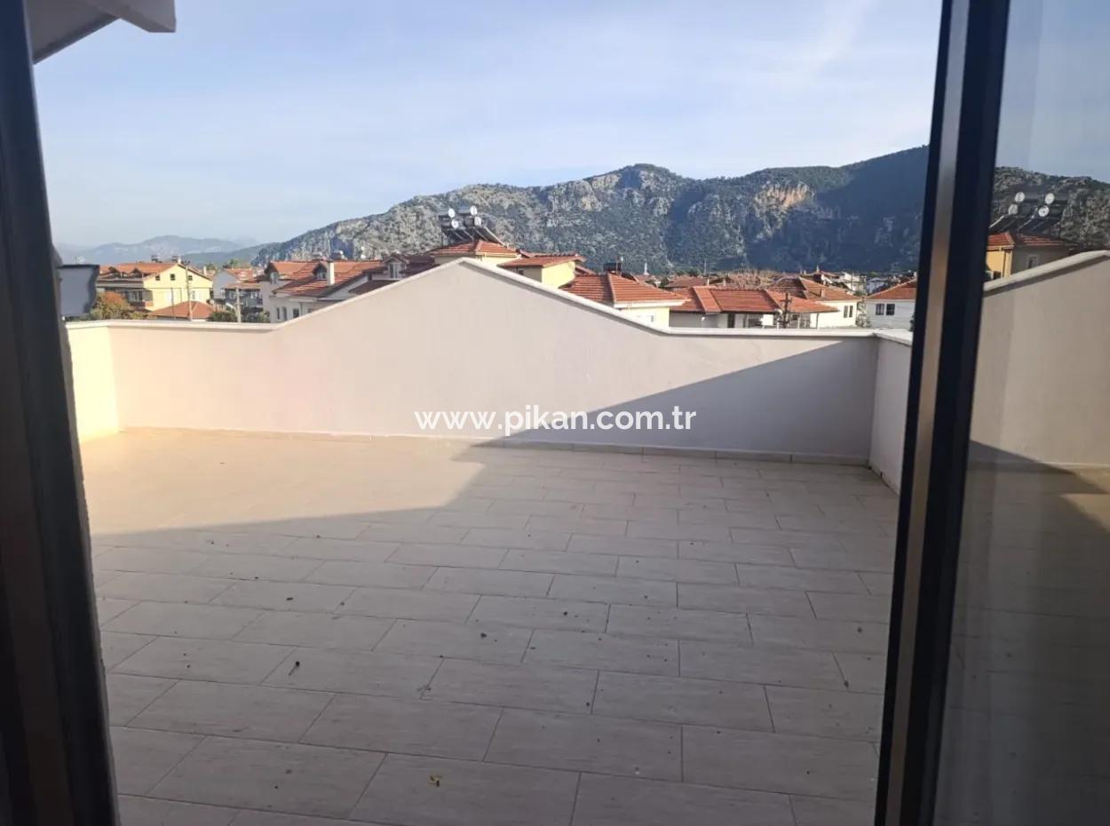 Ortaca Dalyanda Swimming Pool 80 M2, 2 1 Furnished Flat For Rent