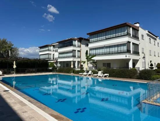 Fully Furnished 3 1 Flat With Swimming Pool In Ortaca, Muğla For Sale