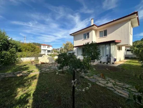 130 M2 Villa For Sale In 417 M2 Plot In Ortaca Mergenli