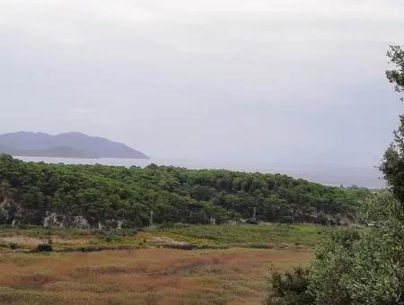 Mugla Ortaca Sarıgerme 880 M2 Full Sea And Nature View Plot For Sale