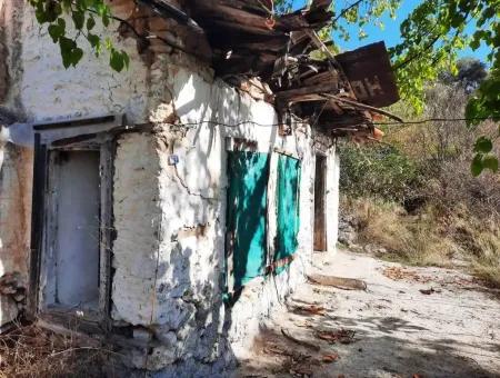Detached Village House With Sea And Nature Views For Sale In Ula Gokova