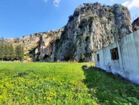 Mugla Dalyan 3500 M2 Land 120 M2 Single Storey Detached House For Sale