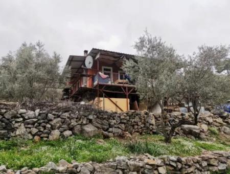 Detached Village House In Nature For Sale In Fethiye Gocek Taşbasi