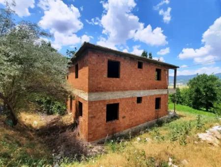 Denizli Çameli Kizilyaka 2-Storey Detached House With Nature View For Sale