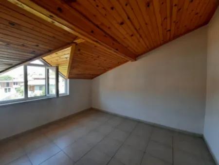 Mugla Ortaca Dalyan Center For Rent 3+ 1 Roof Duplex