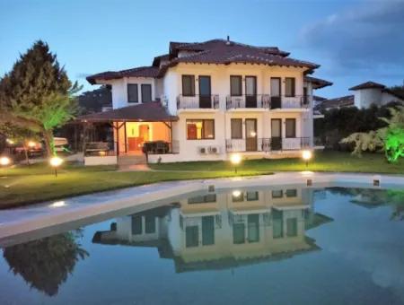 Well Maintained Boutique Hotel On 1500 M2 Plot For Sale In Mugla Dalyan