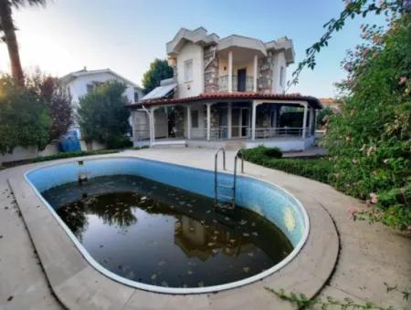 Mugla Ortaca Dalyan Swimming Pool 2+ 1 Detached Villas For Sale
