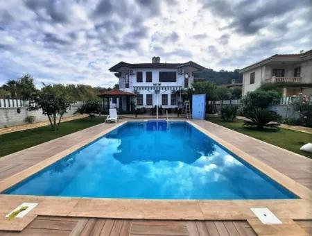 Mugla Dalyan 845 M2 Land 6+ 2 Villas With Swimming Pool For Sale