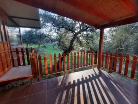 Mugla Ortaca Gökbel 1 +1-Item Detached House With Sea View Annual Rent