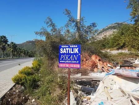 Zero Road Commercial Plot For Sale In Gocek