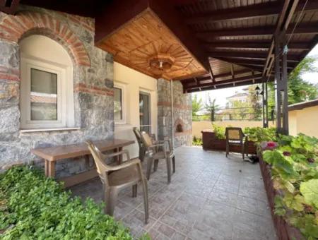 3 In 1 Independent Stone Villa In Dalyan In Mugla For Sale Or Swap With Field