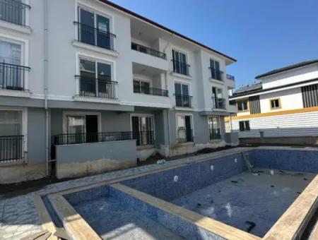 2 1 Apartment For Sale In Karaburunda Complex With Pool