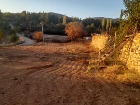 900M2 Detached Land With Title Deed Title Deed In Denizli Beyağaç Yeniçeşme For Sale