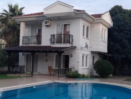 Muğla Dalyanda 3 1 Furnished Duplex With Swimming Pool For Rent